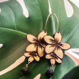 Lava Aromatherapy Earrings | Plumeria