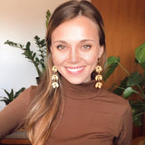 Lava Aromatherapy Earrings | Pua Kenikeni Flower