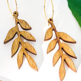 Hawaii Wood Earrings | MAILE