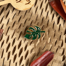 Load image into Gallery viewer, Pin Collection | MONSTERA ENAMEL PIN
