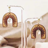 Celestial Wood Earrings | MOONDANCE