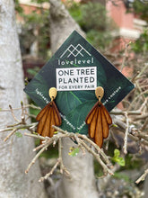 Load image into Gallery viewer, Celestial Wood Earrings | SUN BEAM
