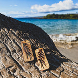 Hawaii Wood Earrings | PALM