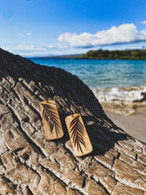 Load image into Gallery viewer, Hawaii Wood Earrings | PALM
