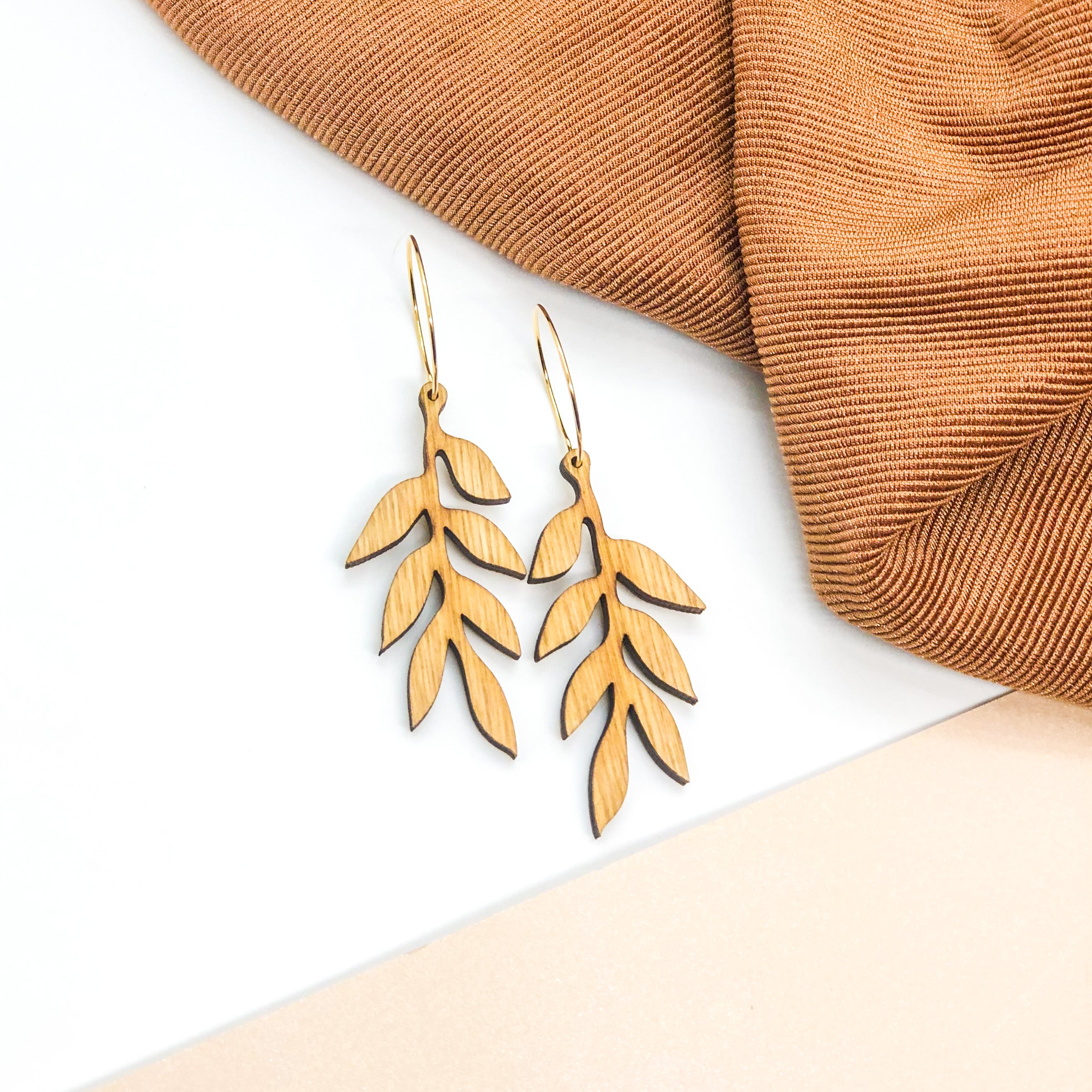 Hawaii Wood Earrings | MAILE