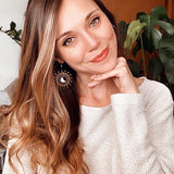 Celestial Wood Earrings | MOONBOW
