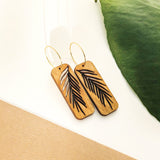 Hawaii Wood Earrings | PALM