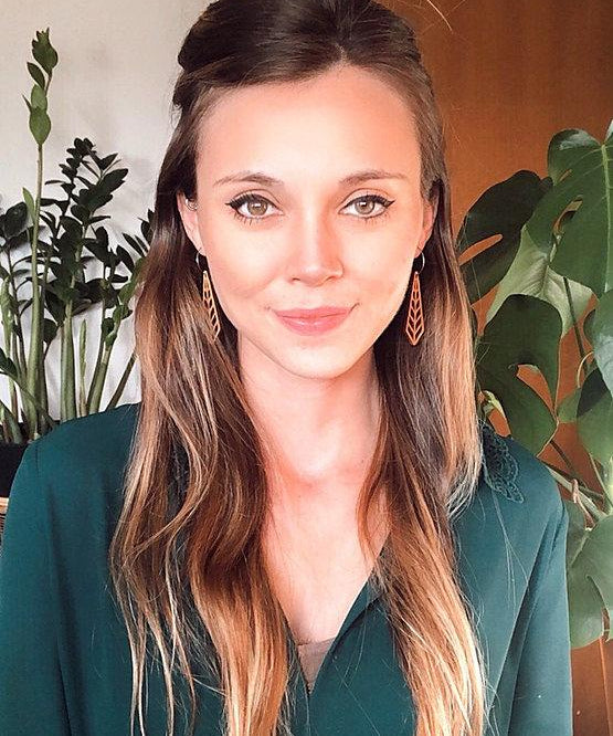 Natural Wood Earrings | SPRUCE