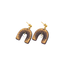 Load image into Gallery viewer, Celestial Wood Earrings | MOONDANCE
