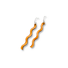 Load image into Gallery viewer, Natural Wood Earrings | SQUIGGLES
